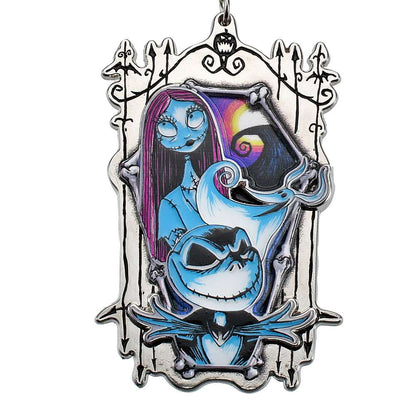 Porte clés phosphorescent jack et sally