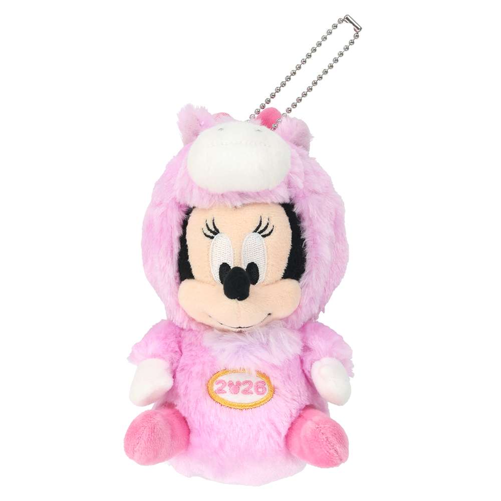 Porte cles peluche minnie 2026