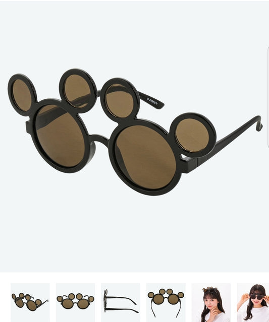Gafas Mickey negro adulto